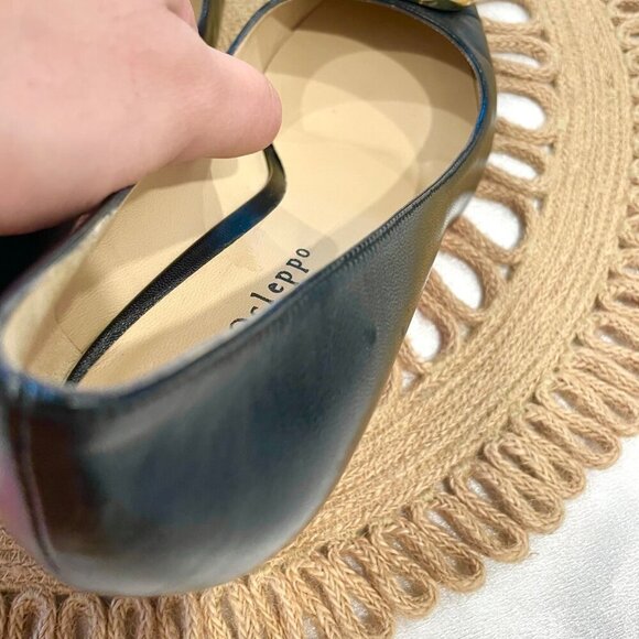 Dee Ocleppo Dee Office Party Logo Pump Black Leather Size EU 38 - Picture 13 of 13